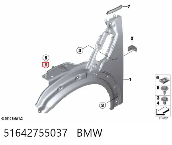  51642755037 BMW