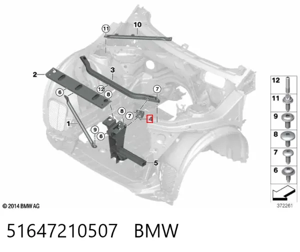  51647210507 BMW