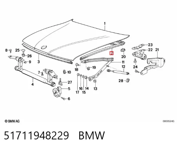  51711948229 BMW