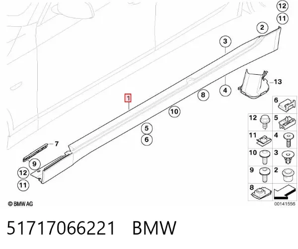  51717066221 BMW