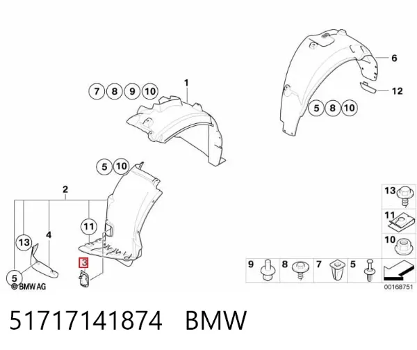  51717141874 BMW