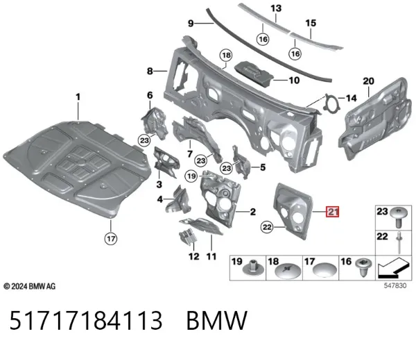  51717184113 BMW