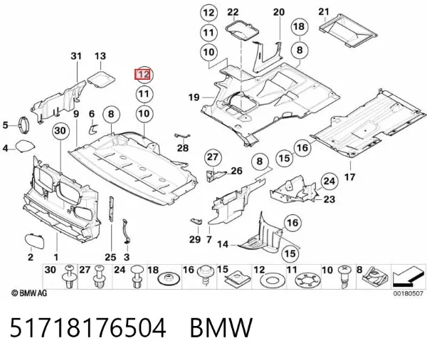  51718176504 BMW