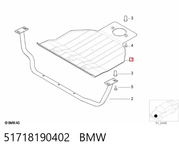 Protección motor / empotramiento BMW 7 E38