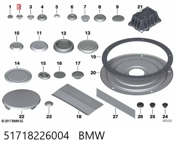  51718226004 BMW