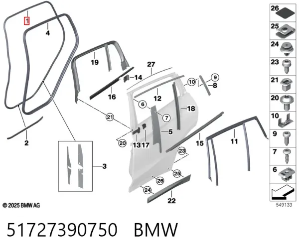  51727390750 BMW