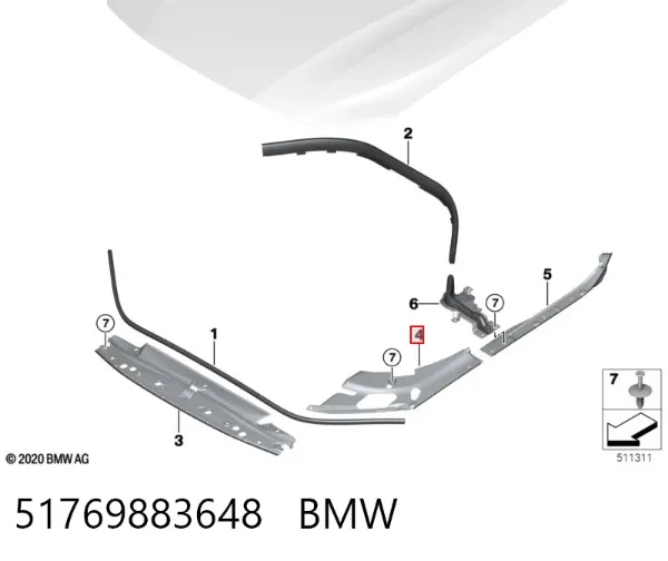  51769883648 BMW