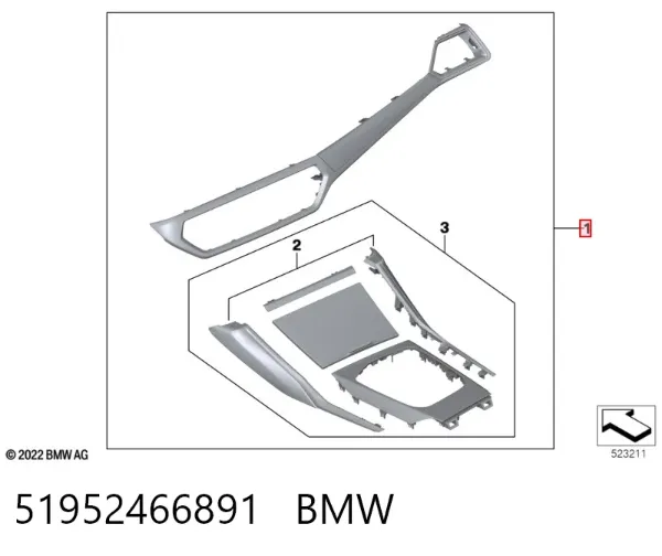  51952466891 BMW