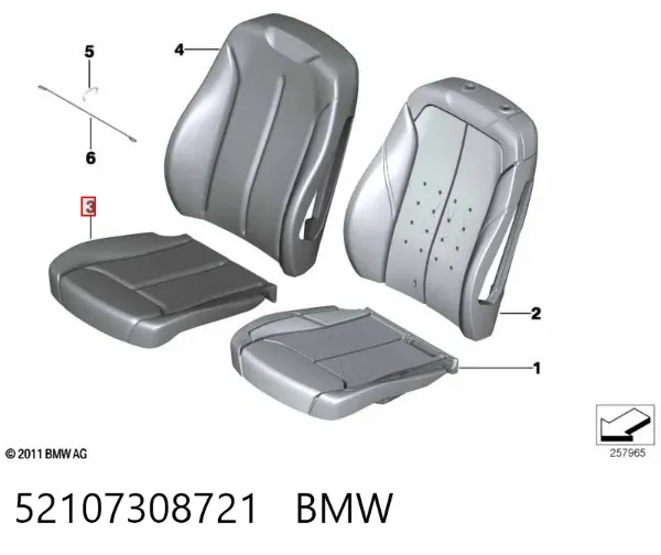  52107308721 BMW