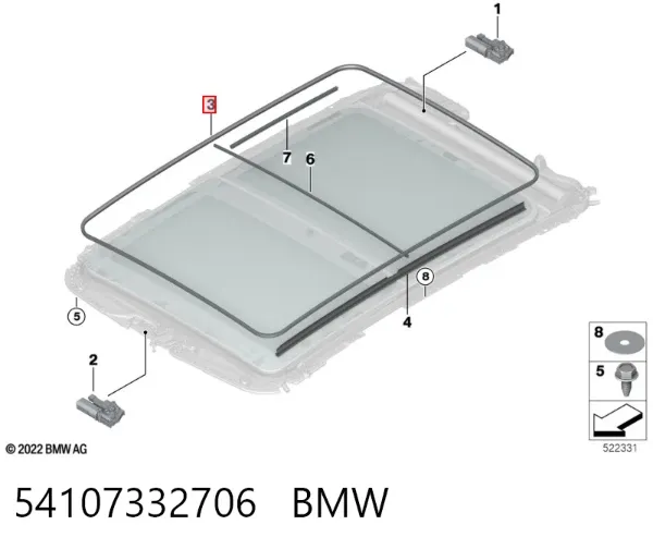  54107332706 BMW