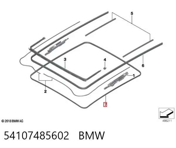  54107485602 BMW