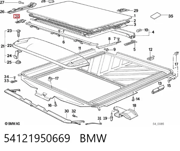  54121950669 BMW