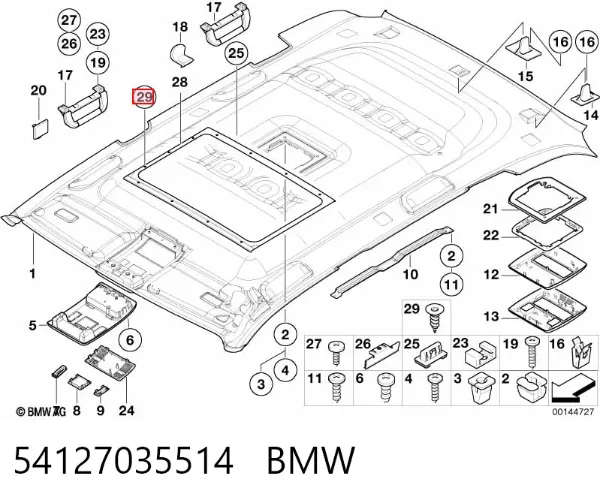  54127035514 BMW