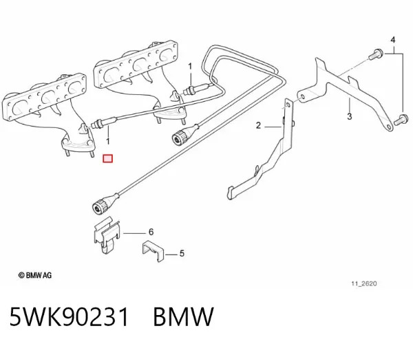 Sonda lambda 5WK90231 BMW