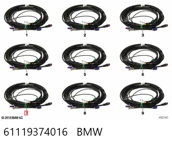  61119374016 BMW