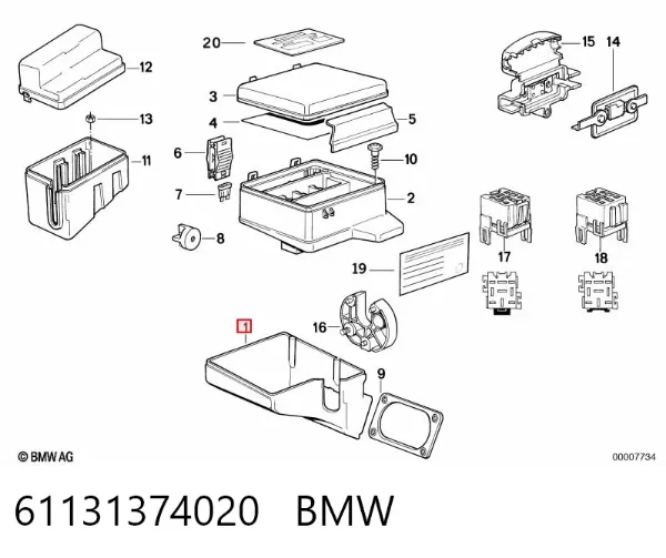  61131374020 BMW