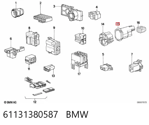  61131380587 BMW