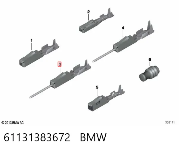  61131383672 BMW