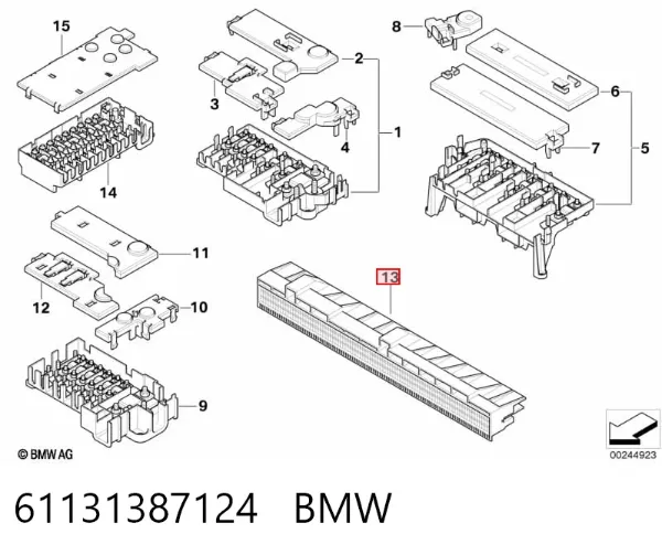  61131387124 BMW