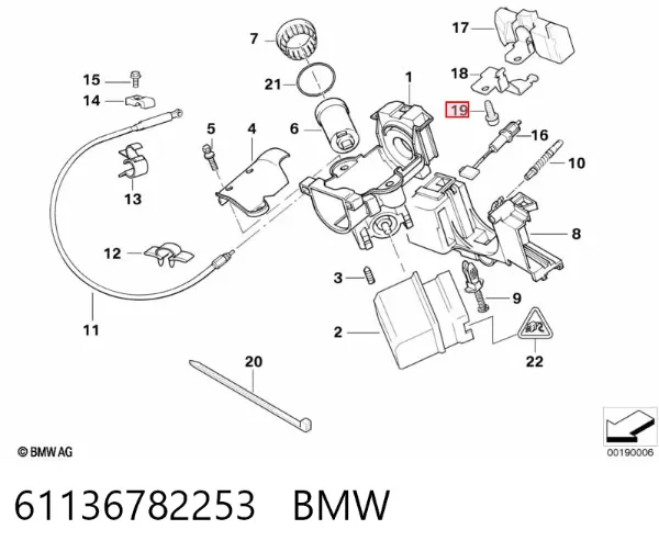  61136782253 BMW