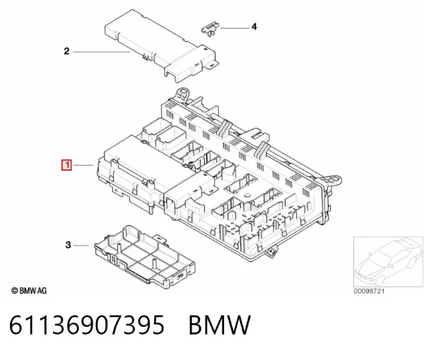 Caja de fusibles BMW X5 E53