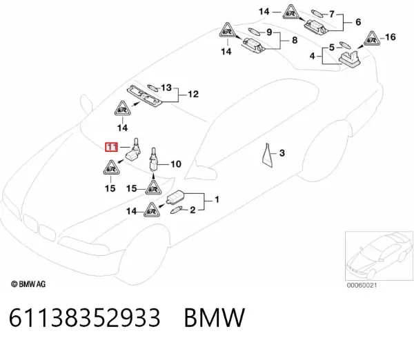  61138352933 BMW