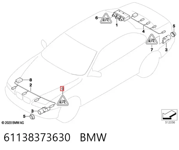  61138373630 BMW