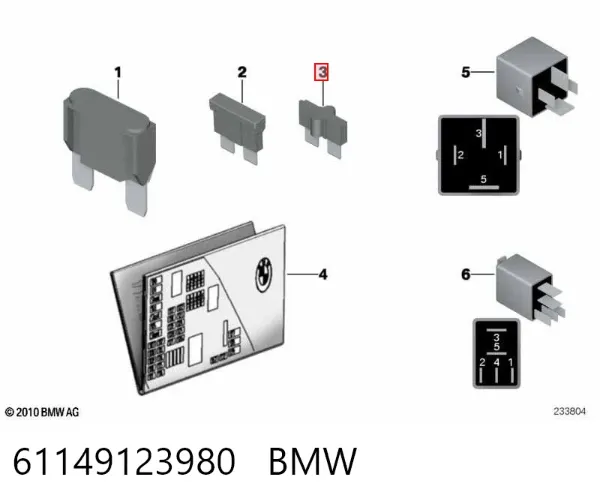  61149123980 BMW