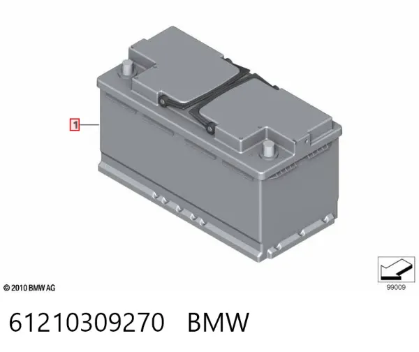 Batería K04608719AD Fiat/Alfa/Lancia