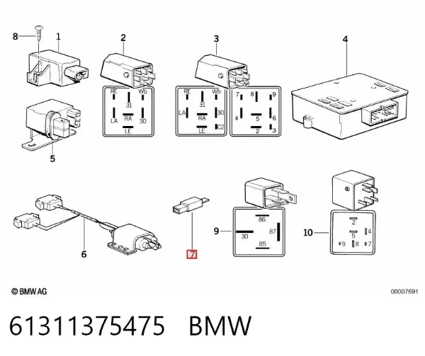  61311375475 BMW