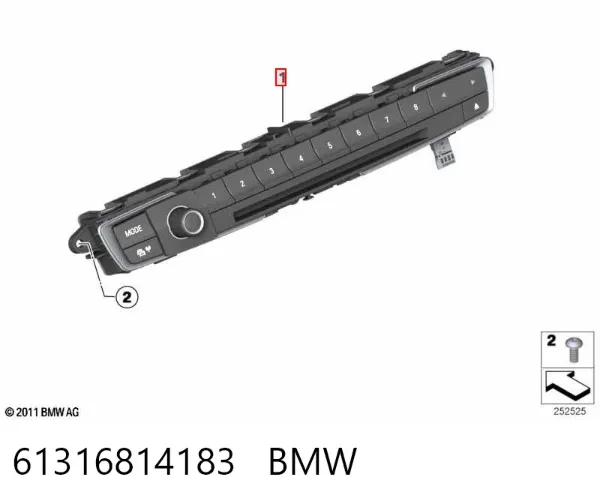  61316814183 BMW