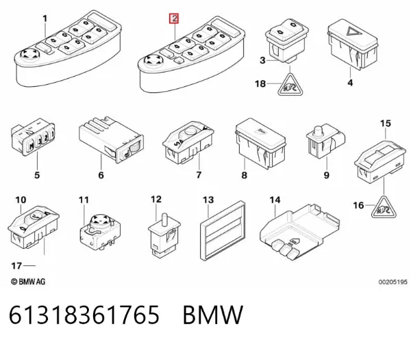  61318361765 BMW