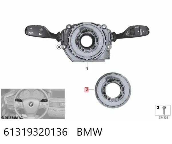 Anillo AIRBAG 61319320136 BMW