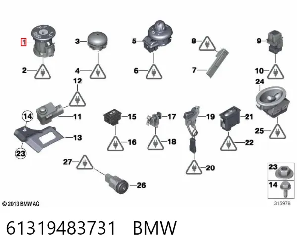  61319483731 BMW