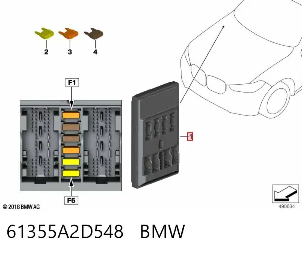 Módulo de confort BMW X5 G05, F95