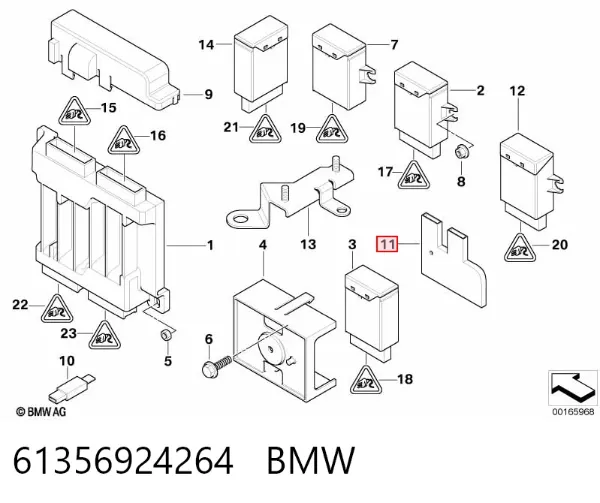  61356924264 BMW