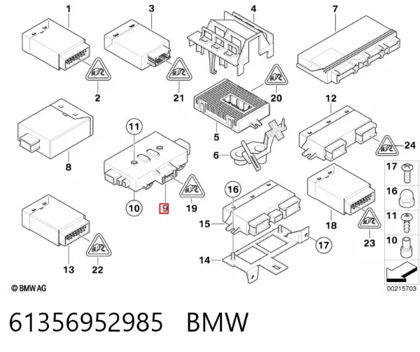  61356952985 BMW
