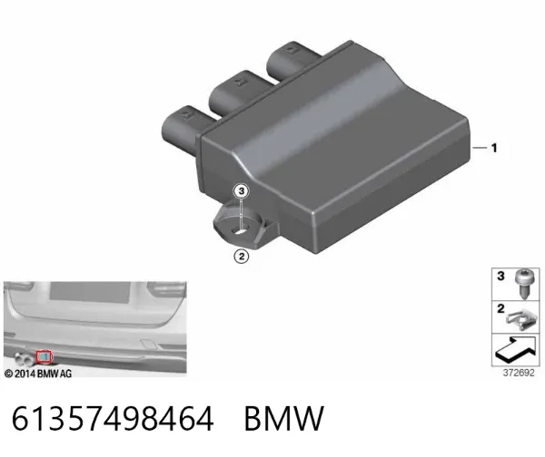  61357498464 BMW