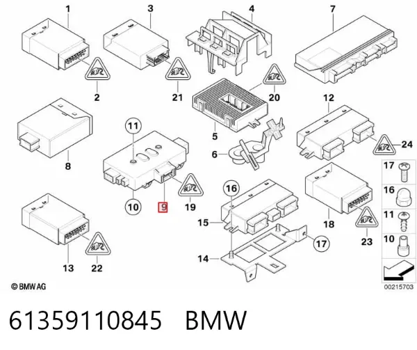  61359110845 BMW