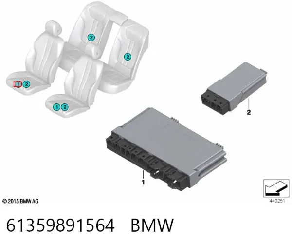  61359891564 BMW