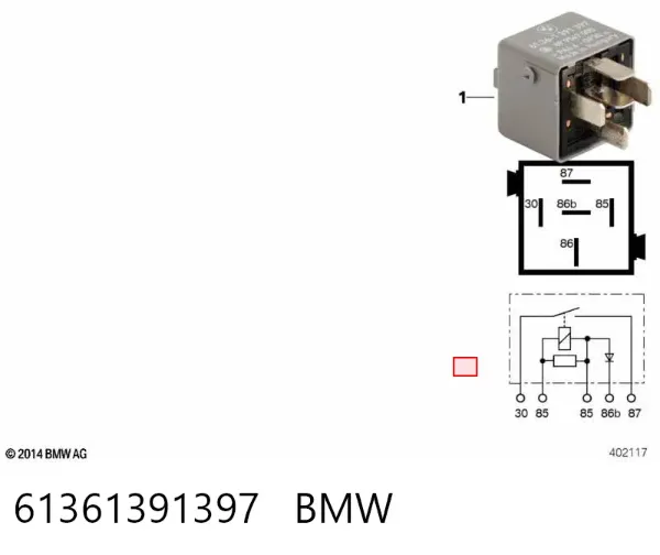  61361391397 BMW