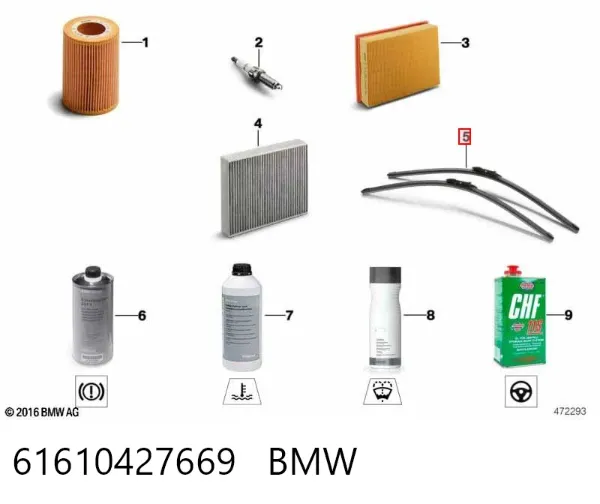  61610427669 BMW