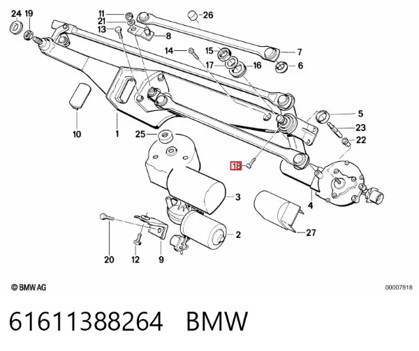  61611388264 BMW