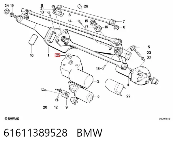  61611389528 BMW
