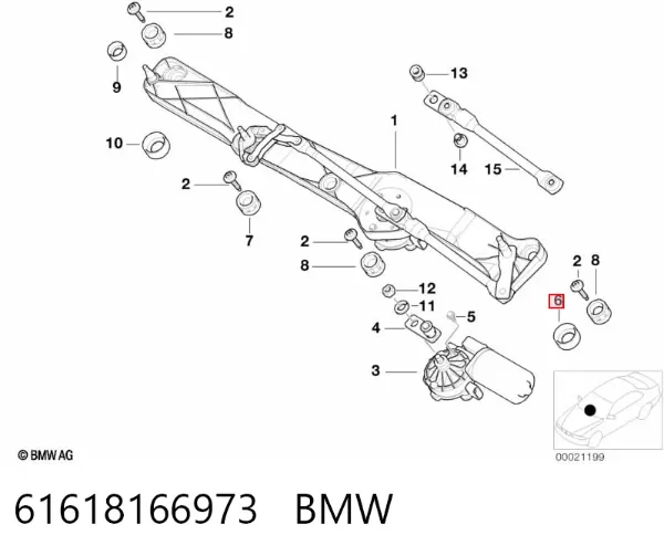 61618166973 BMW
