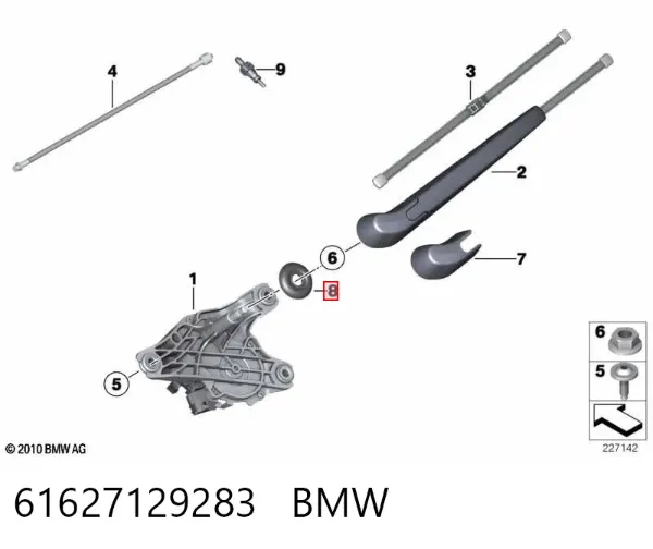  61627129283 BMW