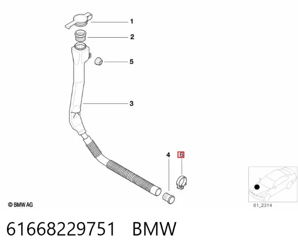  61668229751 BMW
