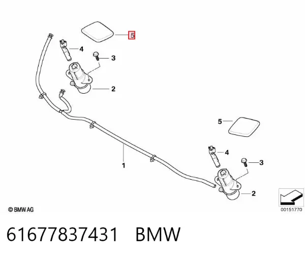  61677837431 BMW