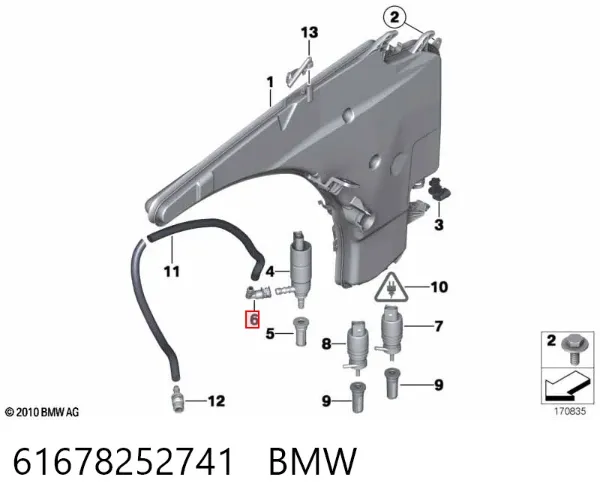  61678252741 BMW