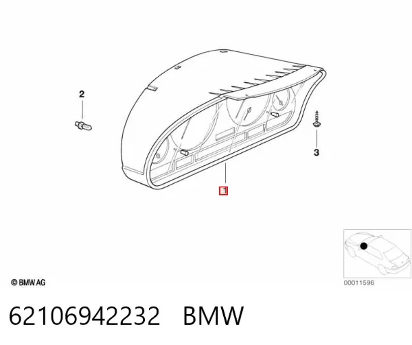 Cuadro instrumentos 62106942232 BMW